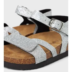 Hot Nmffiona sandaler til småbarn, Silver Sandaler Og Badesko