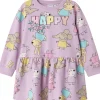 Fashion Nmffira Peppa Gris kjole til småbarn, Orchid Bloom Kjoler Jente | Kjoler Baby Jente