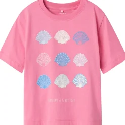 Outlet Nmfjassa t-skjorte til småbarn, Aurora Pink T-skjorter & Singleter Jente | T-skjorter Gutt