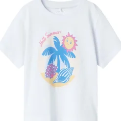 Discount Nmfjassa t-skjorte til småbarn, Lucent White T-skjorter & Singleter Jente | T-skjorter Gutt