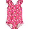 Sale Nmfmaria Paw Patrol badedrakt, Carmine Rose Badetøy Jente | Badetøy Baby Jente