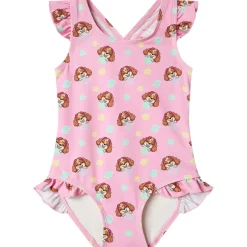 Fashion Nmfmaria Paw Patrol badedrakt, Pink Frosting Badetøy Jente | Badetøy Baby Jente