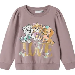 Sale Nmfmesse Paw Patrol sweatshirt, Purple Dove Gensere & Overdeler Jente | Gensere & Overdeler Gutt