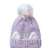 Discount Nmfmetea strikket lue til småbarn, Pastel Lilac Vår- Og Høstluer Barn | Vår- Og Høstluer Baby