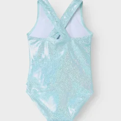 Online Nmfmyra Ariel badedrakt til småbarn, Blue Tint Badetøy Jente | Badetøy Baby Jente