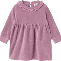 Fashion Nmfnew velourkjole til småbarn, Mauve Orchid Kjoler Jente | Kjoler Baby Jente