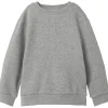Discount Nmfoanne sweatshirt til småbarn, Grey Melange Gensere & Overdeler Jente | Gensere & Overdeler Gutt