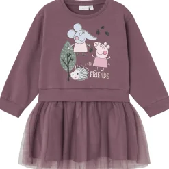 New Nmfordi Peppa Gris kjole til småbarn, Arctic Dusk Kjoler Jente | Kjoler Baby Jente