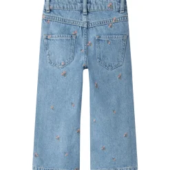 Online Nmfrose Wide Jeans til småbarn, Light Blue Denim Bukser & Tights Jente | Bukser & Tights Baby Jente