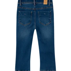 Online Nmfsalli 6427 boot-cut jeans, Dark Blue Denim Bukser & Tights Jente | Bukser & Tights Baby Jente