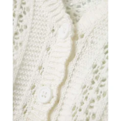 Discount Nmftana strikket cardigan til barn, Bright White Penklær Jente | Penklær Jente 8-16 År