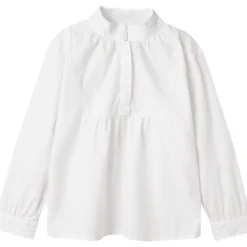 Best Nmfterina skjorte til bunad/festdrakt, Bright White Penklær Jente | Bunader / Festdrakter Barn