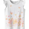 Discount Nmfvayana t-skjorte til småbarn, Bright White T-skjorter & Singleter Jente | T-skjorter Gutt