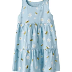 New Nmfvigga kjole til småbarn, Cool Blue Kjoler Jente | Kjoler Baby Jente