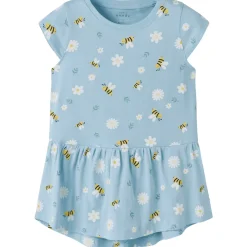 Best Nmfvigga kjole til småbarn, Cool Blue Kjoler Jente | Kjoler Baby Jente