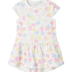 Clearance Nmfvigga kjole til småbarn, Bright White Kjoler Jente | Kjoler Baby Jente