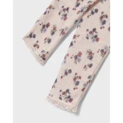Sale Nmfwang Needle leggings i ull, Lilac Ash Ullbukser Baby | Ullbukser Gutt 3-10 År