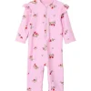 Sale Nmfzila 3/4 UV-drakt til småbarn, Fragrant Lilac Badetøy Jente | Badetøy Baby Jente