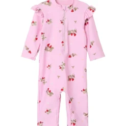 Sale Nmfzila 3/4 UV-drakt til småbarn, Fragrant Lilac Badetøy Jente | Badetøy Baby Jente