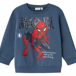 Outlet Nmmasist Spiderman sweatshirt småbarn, Bering Sea Gensere & Overdeler Gutt | Gensere Baby Gutt
