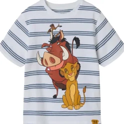 Sale Nmmaudo Lion King t-skjorte, Bright White T-skjorter Gutt | Kort