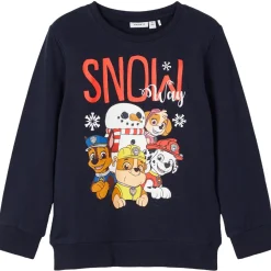 Hot Nmmelijah Paw Patrol sweatshirt, Dark Sapphire Juleantrekk Til Gutt | Gensere & Overdeler Gutt