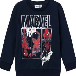 Hot Nmmjessie Spiderman sweatshirt, Dark Sapphire Gensere & Overdeler Gutt | Gensere Baby Gutt