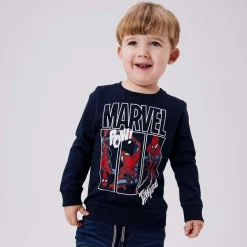 Hot Nmmjessie Spiderman sweatshirt, Dark Sapphire Gensere & Overdeler Gutt | Gensere Baby Gutt