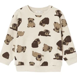 Online Nmmrasmus sweatshirt til småbarn, Peyote Melange Gensere & Overdeler Gutt | Gensere Baby Gutt