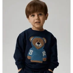 Discount Nmmsereno sweatshirt til småbarn, Dark Sapphire Gensere & Overdeler Gutt | Gensere Baby Gutt