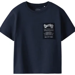 Online Nmmvector t-skjorte til småbarn, Navy Blazer T-skjorter Gutt | Kort