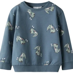 New Nmmvermo sweatshirt til småbarn, Blue Mirage Gensere & Overdeler Gutt | Gensere Baby Gutt