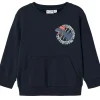 Best Nmmvugo sweasthirt, Dark Sapphire Gensere & Overdeler Gutt | Gensere Baby Gutt