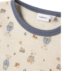 New Nmmwillos genser i ull til småbarn, Peyote Melange Ullgensere Gutt 3-10 År | Ullbody Og Ullgensere Baby