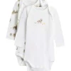 Fashion 2-pack body m/gårdsdyr, bright white Bodyer Baby Jente | Bodyer Baby Gutt