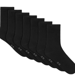 Outlet 7-pack sokker til baby og barn, black Sokker Jente 8- 16 År | Sokker Jente
