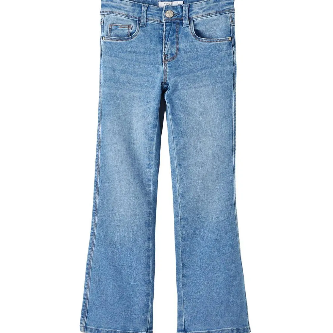 Online Polly 1142 skinny boot jeans, medium blue Bukser Jente 8-16 År | Bukser Baby Gutt