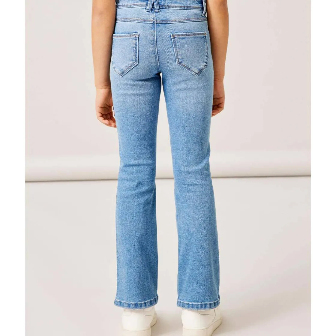 Online Polly 1142 skinny boot jeans, medium blue Bukser Jente 8-16 År | Bukser Baby Gutt