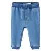 Best Rome 3773 joggebukse til baby, medium blue Bukser Baby Gutt