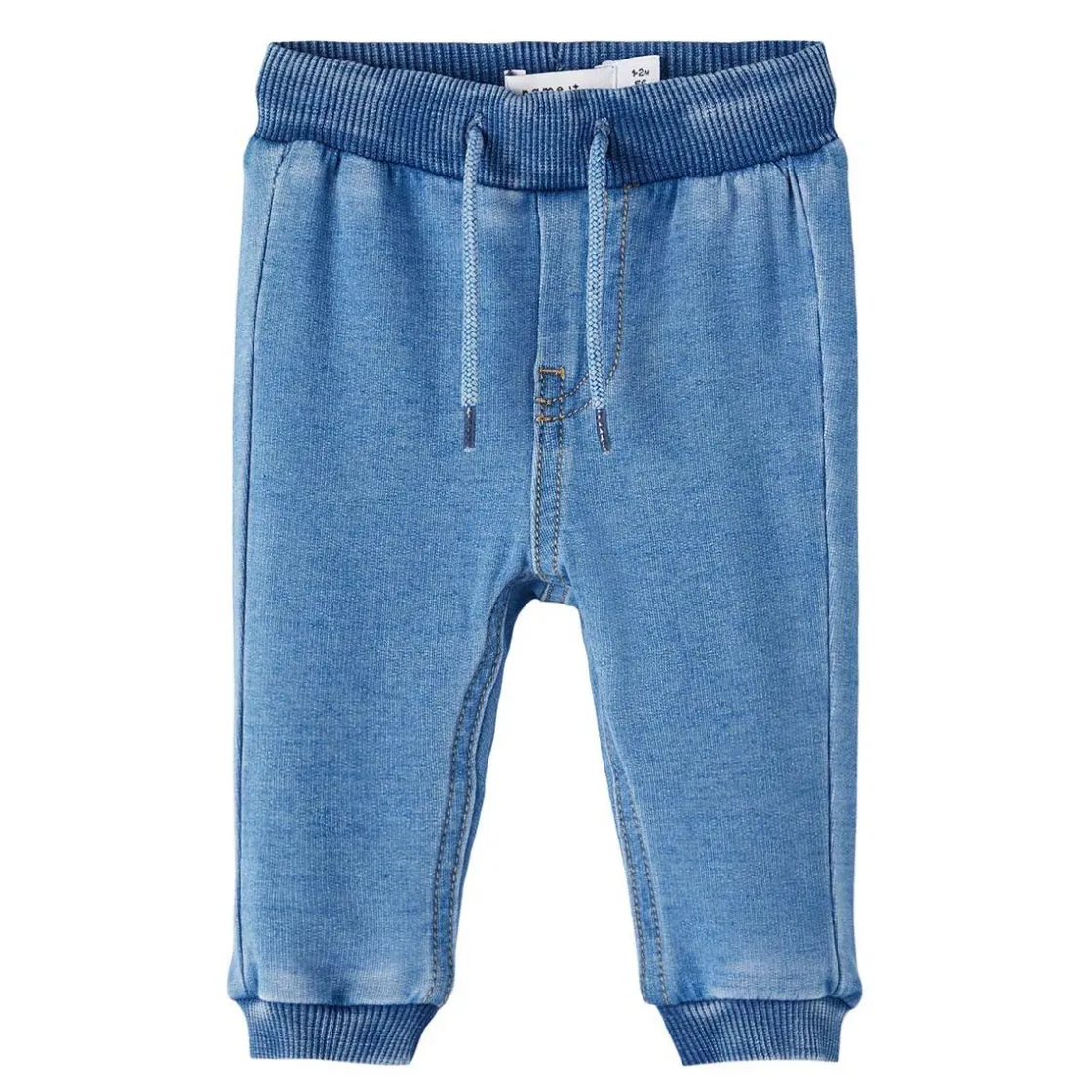 Best Rome 3773 joggebukse til baby, medium blue Bukser Baby Gutt