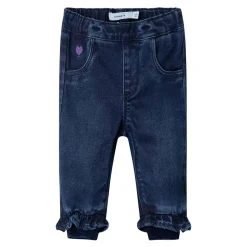 Sale Rose 9187 bukse til baby, dark blue denim Bukser & Tights Baby Jente | Bukser Baby Gutt