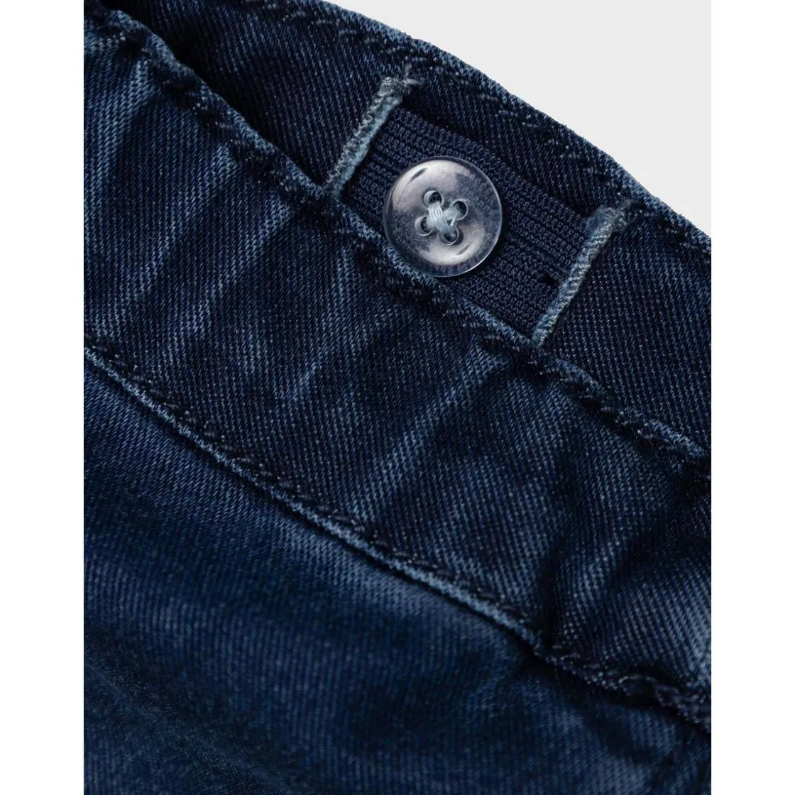 Sale Rose 9187 bukse til baby, dark blue denim Bukser & Tights Baby Jente | Bukser Baby Gutt