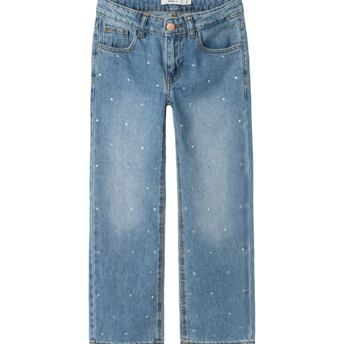 Sale Rose 3366 straight fit jeans til barn, medium blue Bukser Jente 8-16 År | Bukser Baby Gutt