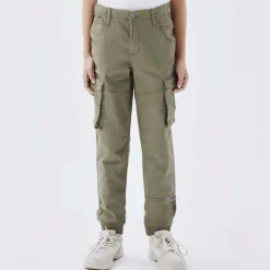 Hot Ryan cargobukser til barn, deep litchen green Bukser Gutt 8-16 År | Bukser Baby Gutt