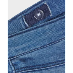 New Salli slim leggings til baby, medium blue denim Bukser & Tights Baby Jente | Bukser Baby Gutt