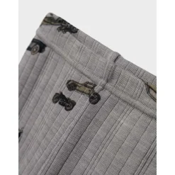 Sale Wang needle leggings i ull til baby, silver filigree aop Ullbukser Gutt 3-10 År | Ullbukser Baby