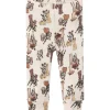 Best Willit leggings i ull til småbarn, moonbeam aop Ullbukser Baby | Ullbukser Gutt 3-10 År