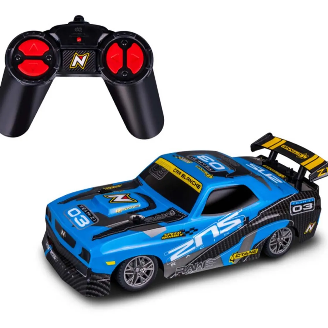 Outlet Blue Street Racers bil, 25 cm Lekebiler Og Kjøretøy