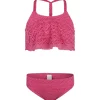 Clearance bikini til barn, Fuchsia Badetøy Jente | Badetøy Baby Jente