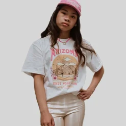 New t-skjorte til barn, Off White T-skjorte Jente 8-16 År | T-skjorter & Singleter Jente